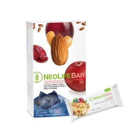 NeoLifeBar - "NeoLife" vaisių ir riešutų batonėlis. Sveikas Užkandis (15 vnt. x 45 g.)